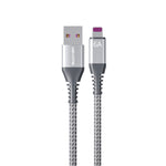สายชาร์จและซิงค์ข้อมูล WEKOME WDC-169I Raython Series 6A USB เป็น 8 Pin ชาร์จเร็ว, ความยาว: 1 เมตร