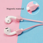 สายคล้องซิลิโคนแม่เหล็กป้องกันหูฟังบลูทูธหาย สำหรับ AirPods Pro 2
