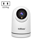 SriHome SH042 กล้องวงจรปิด AI WiFi 2.0MP 1080P HD Pan-tilt, SH042