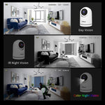 SriHome SH042 กล้องวงจรปิด AI WiFi 2.0MP 1080P HD Pan-tilt, SH042