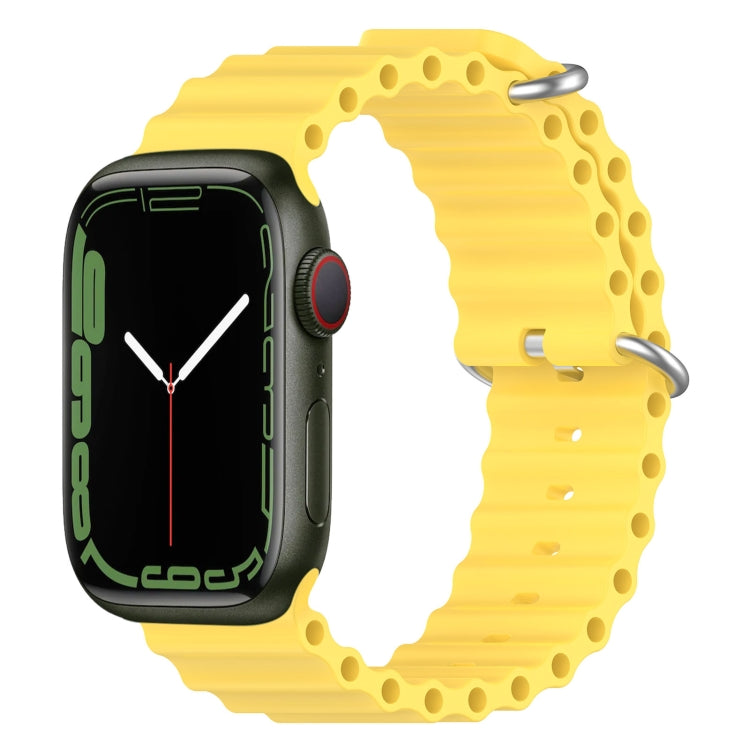 สายรัดนาฬิกาซิลิโคน Ocean สำหรับ Apple Watch Series 8&7 41mm, สำหรับ Apple Watch Series 8&7 41mm / SE 2&6&SE&5&4 40mm
