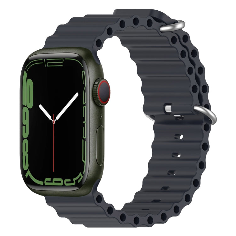สายรัดนาฬิกาซิลิโคน Ocean สำหรับ Apple Watch Series 8&7 41mm, สำหรับ Apple Watch Series 8&7 41mm / SE 2&6&SE&5&4 40mm