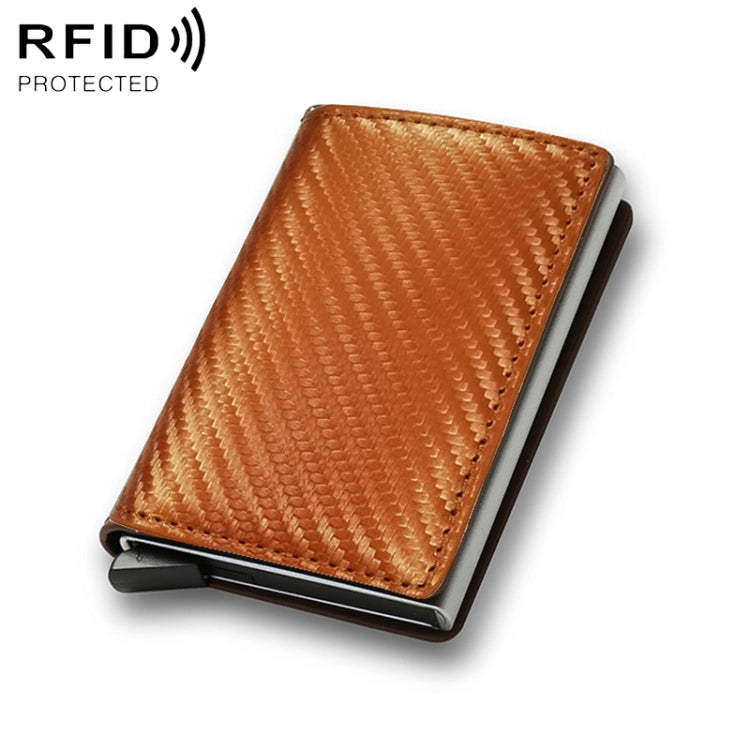 C1804H1 RFID Carbon Fiber Wallet For Men