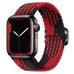 สายรัดนาฬิกาถักไนลอนพร้อมหัวเข็มขัด สำหรับ Apple Watch Series 8&7 41mm / SE 2&6&SE&5&4 40mm / 3&2&1 38mm, สำหรับ Apple Watch Series 8&7 41mm / SE 2