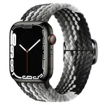 สายรัดนาฬิกาถักไนลอนพร้อมหัวเข็มขัด สำหรับ Apple Watch Series 8&7 41mm / SE 2&6&SE&5&4 40mm / 3&2&1 38mm, สำหรับ Apple Watch Series 8&7 41mm / SE 2