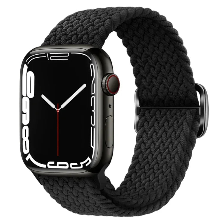 สายรัดนาฬิกาถักไนลอนพร้อมหัวเข็มขัด สำหรับ Apple Watch Series 8&7 41mm / SE 2&6&SE&5&4 40mm / 3&2&1 38mm, สำหรับ Apple Watch Series 8&7 41mm / SE 2