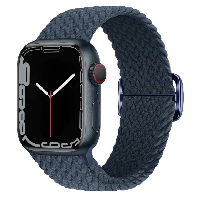 สายรัดนาฬิกาถักไนลอนพร้อมหัวเข็มขัด สำหรับ Apple Watch Series 8&7 41mm / SE 2&6&SE&5&4 40mm / 3&2&1 38mm, สำหรับ Apple Watch Series 8&7 41mm / SE 2