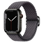 สายรัดนาฬิกาถักไนลอนพร้อมหัวเข็มขัด สำหรับ Apple Watch Series 8&7 41mm / SE 2&6&SE&5&4 40mm / 3&2&1 38mm, สำหรับ Apple Watch Series 8&7 41mm / SE 2