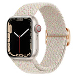 สายรัดนาฬิกาถักไนลอนพร้อมหัวเข็มขัด สำหรับ Apple Watch Series 8&7 41mm / SE 2&6&SE&5&4 40mm / 3&2&1 38mm, สำหรับ Apple Watch Series 8&7 41mm / SE 2