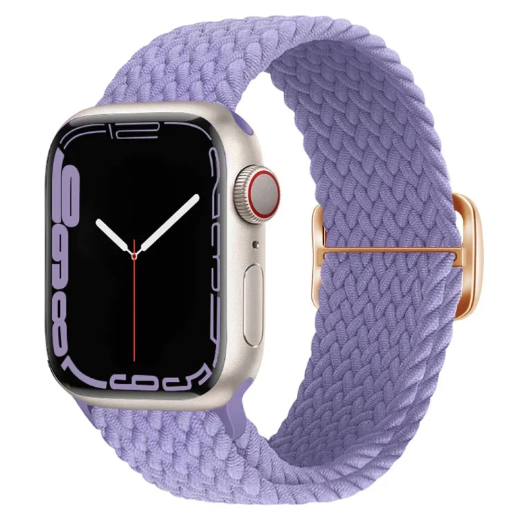 สายรัดนาฬิกาถักไนลอนพร้อมหัวเข็มขัด สำหรับ Apple Watch Series 8&7 41mm / SE 2&6&SE&5&4 40mm / 3&2&1 38mm, สำหรับ Apple Watch Series 8&7 41mm / SE 2