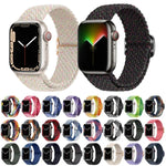 สายรัดนาฬิกาถักไนลอนพร้อมหัวเข็มขัด สำหรับ Apple Watch Series 8&7 41mm / SE 2&6&SE&5&4 40mm / 3&2&1 38mm, สำหรับ Apple Watch Series 8&7 41mm / SE 2