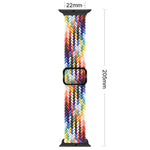 สายรัดนาฬิกาถักไนลอนพร้อมหัวเข็มขัด สำหรับ Apple Watch Series 8&7 41mm / SE 2&6&SE&5&4 40mm / 3&2&1 38mm, สำหรับ Apple Watch Series 8&7 41mm / SE 2