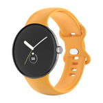 สายรัดนาฬิกาซิลิโคนสีเดียว สำหรับ Google Pixel Watch 4 / 3 / 2 / 1 41 มม. สำหรับผู้ชายและผู้หญิง