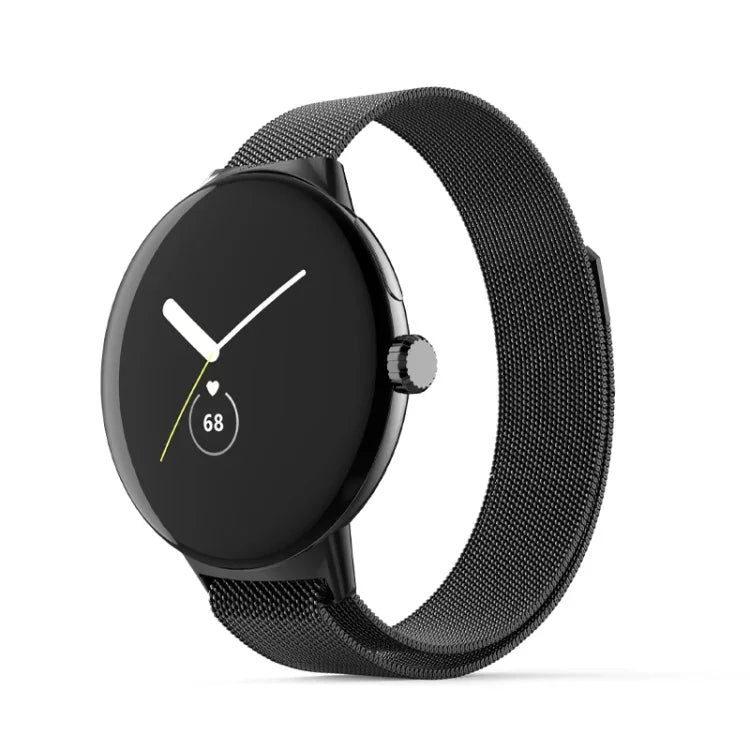 สายรัดนาฬิกาโลหะสแตนเลสสตีลมิลานีส สำหรับ Google Pixel Watch