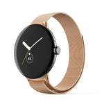 สายรัดนาฬิกาโลหะสแตนเลสสตีลมิลานีส สำหรับ Google Pixel Watch