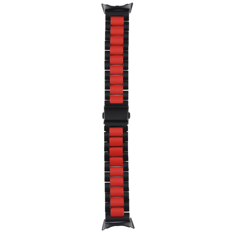 สายรัดนาฬิกาโลหะสแตนเลสสตีลสามเส้น สำหรับ Google Pixel Watch 4 / 3 / 2 / 1 41 มม.