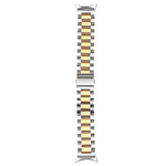 สายรัดนาฬิกาโลหะสแตนเลสสตีลสามเส้น สำหรับ Google Pixel Watch 4 / 3 / 2 / 1 41 มม.