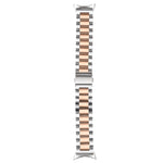 สายรัดนาฬิกาโลหะสแตนเลสสตีลสามเส้น สำหรับ Google Pixel Watch 4 / 3 / 2 / 1 41 มม.
