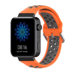 For Xiaomi Watch / Huawei Honor S1 18mm Two Color Sport Wrist Strap Watchband