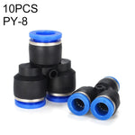 PY-14 LAIZE ข้อต่อเร็วแบบทีรูป Y ลดขนาด พลาสติก 2 ชิ้น, PY-4 (10 ชิ้น), PY-6 (10 ชิ้น), PY-8 (10 ชิ้น), PY-10 (10 ชิ้น), PY-12 (10 ชิ้น), PY-14 (2 ชิ้น), PY-16 (2 ชิ้น)