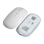 เมาส์ไร้สายโหมดคู่ Bluetooth 2.4G 1600dpi, Bluetooth + 2.4G(สีขาว), Bluetooth + 2.4G(สีดำ), Bluetooth + 2.4G(สีชมพู), Bluetooth + 2.4G(สีม่วง), Bluetooth + 2.4G(สีเหลือง), Bluetooth + 2.4G(สีน้ำเงิน), Bluetooth + 2.4G(สีเขียวมิ้นท์)