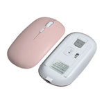 เมาส์ไร้สายโหมดคู่ Bluetooth 2.4G 1600dpi, Bluetooth + 2.4G(สีขาว), Bluetooth + 2.4G(สีดำ), Bluetooth + 2.4G(สีชมพู), Bluetooth + 2.4G(สีม่วง), Bluetooth + 2.4G(สีเหลือง), Bluetooth + 2.4G(สีน้ำเงิน), Bluetooth + 2.4G(สีเขียวมิ้นท์)