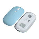 เมาส์ไร้สายโหมดคู่ Bluetooth 2.4G 1600dpi, Bluetooth + 2.4G(สีขาว), Bluetooth + 2.4G(สีดำ), Bluetooth + 2.4G(สีชมพู), Bluetooth + 2.4G(สีม่วง), Bluetooth + 2.4G(สีเหลือง), Bluetooth + 2.4G(สีน้ำเงิน), Bluetooth + 2.4G(สีเขียวมิ้นท์)