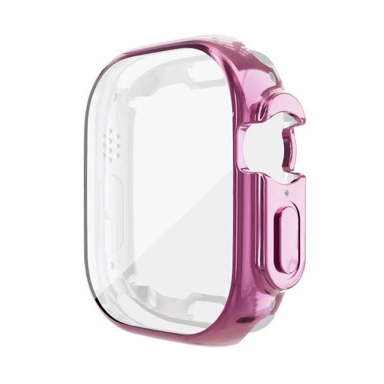 เคส TPU ชุบครบวงจรกันกระแทก สำหรับ Apple Watch 9 / 8 / 7 45mm, สำหรับ Apple Watch 8 / 7 45mm, สำหรับ Apple Watch 9 / 8 / 7 41mm