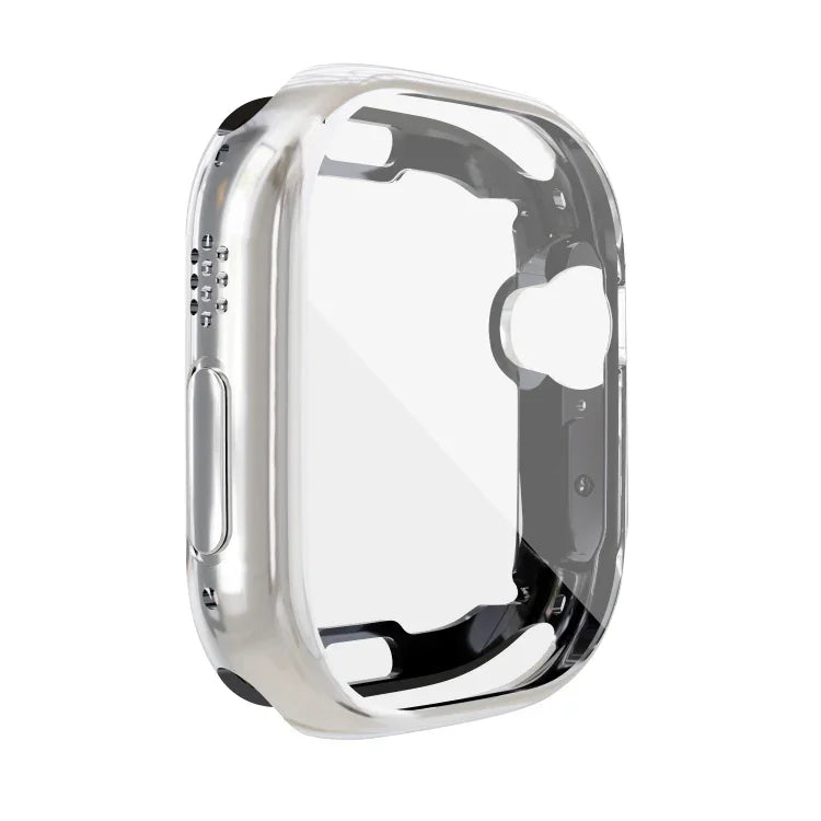 เคส TPU ชุบครบวงจรกันกระแทก สำหรับ Apple Watch 9 / 8 / 7 45mm, สำหรับ Apple Watch 8 / 7 45mm, สำหรับ Apple Watch 9 / 8 / 7 41mm