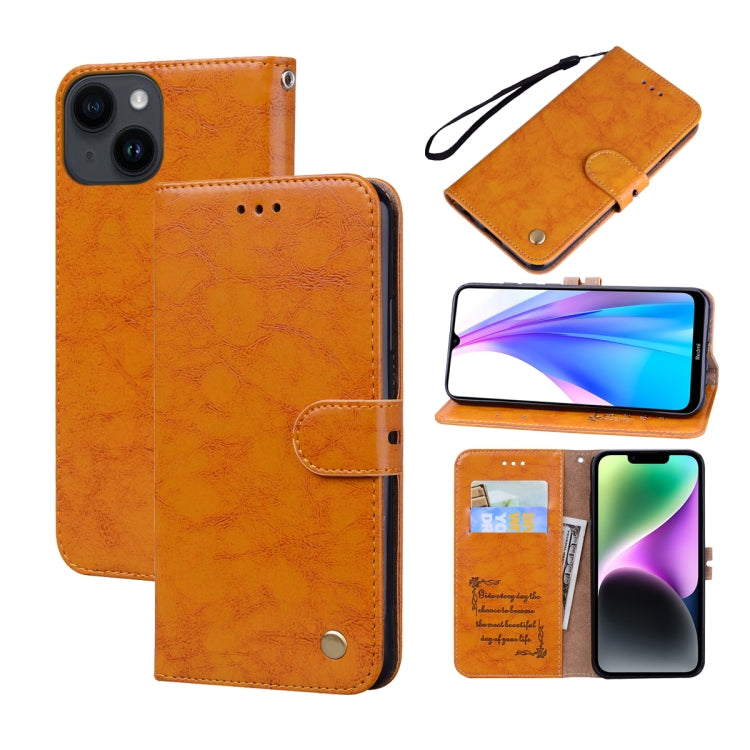 Oil Wax Texture Leather Phone Case, For iPhone 14 Plus, For iPhone 14 Pro Max, For iPhone 14 Pro, For iPhone 14, For Honor X7/Play 30 Plus, For Samsung Galaxy M33 5G Global, For Samsung Galaxy M53, For Samsung Galaxy A73 5G, For Xiaomi Poco M4 Pro 4G  ...
