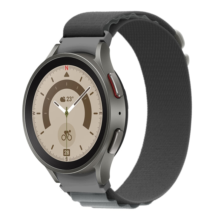 สำหรับ Samsung Galaxy Watch5 / Watch5 Pro / Watch4 / Watch4 Classic สายนาฬิกาไนลอนแบบวงสากล