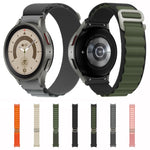 สำหรับ Samsung Galaxy Watch5 / Watch5 Pro / Watch4 / Watch4 Classic สายนาฬิกาไนลอนแบบวงสากล