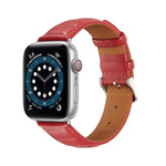 สายรัดนาฬิกาหนังแท้ สำหรับ Apple Watch Ultra 49mm / Series 8&7 45mm / SE 2&6&SE&5&4 44mm / 3&2&1 42mm, สำหรับ Apple Watch Series 8&7 41mm / SE 2&6&SE&5&4 40mm / 3&2&1 38mm