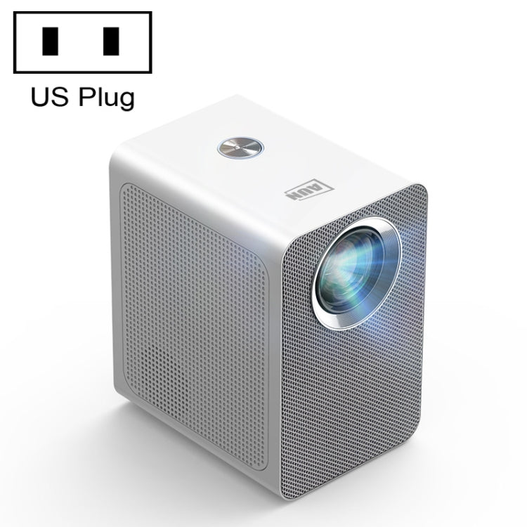 โปรเจคเตอร์ LED ขนาด 4 นิ้ว AUN ET50 180 ลูเมน 1920x1080P แบบสมาร์ท, ปลั๊ก US, ปลั๊ก EU, ปลั๊ก UK, ปลั๊ก AU