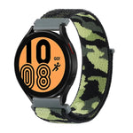 Camo Nylon Loop Watch Band, For Samsung Galaxy Watch5 40mm/44mm / Watch5 Pro