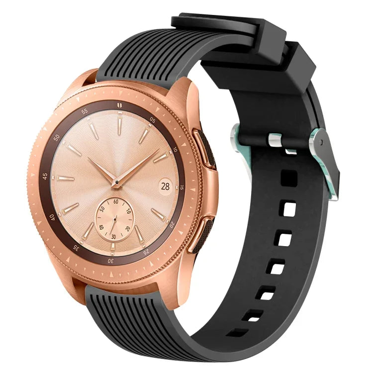 สายนาฬิกาซิลิโคนลายเส้นตั้ง 20mm สำหรับ Samsung Galaxy Watch5 40mm/44mm / Watch5 Pro