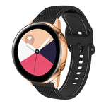 สายนาฬิกาซิลิโคนเย็บสองสี สำหรับ Samsung Galaxy Watch5 40mm/44mm / Watch5 Pro