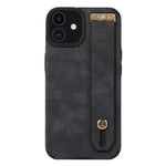 Wrist Strap TPU Leather Phone Case, For iPhone 11, For iPhone 14
