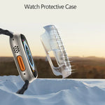 เคสกรอบนาฬิกา PC รูปเพชร สำหรับ Apple Watch Ultra 3 / 2 / 1 49mm