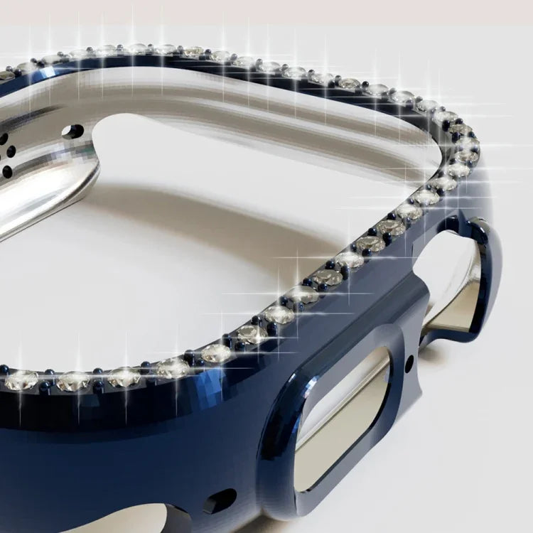 เคสกรอบนาฬิกา PC รูปเพชร สำหรับ Apple Watch Ultra 3 / 2 / 1 49mm