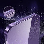 Electroplating Frameless Clear PC Phone Case, For iPhone 13 Pro Max, For iPhone 12, For iPhone 12 Pro, For iPhone 12 Pro Max