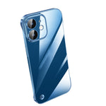 Electroplating Frameless Clear PC Phone Case, For iPhone 13 Pro Max, For iPhone 12, For iPhone 12 Pro, For iPhone 12 Pro Max