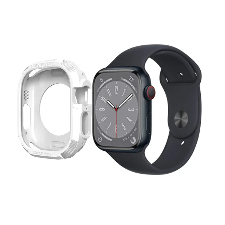 เคสกันกระแทกคาร์บอนไฟเบอร์ สำหรับ Apple Watch, Series 9 / 8 / 7 45 มม.