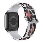 สายรัดนาฬิกา TPU ระบายอากาศได้ สำหรับ Apple Watch, Series 8&7 41 มม. / SE 2&6&SE&5&4 40 มม. / 3&2&1 38 มม.