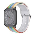 สายรัดนาฬิกา TPU ระบายอากาศได้ สำหรับ Apple Watch, Series 8&7 41 มม. / SE 2&6&SE&5&4 40 มม. / 3&2&1 38 มม.