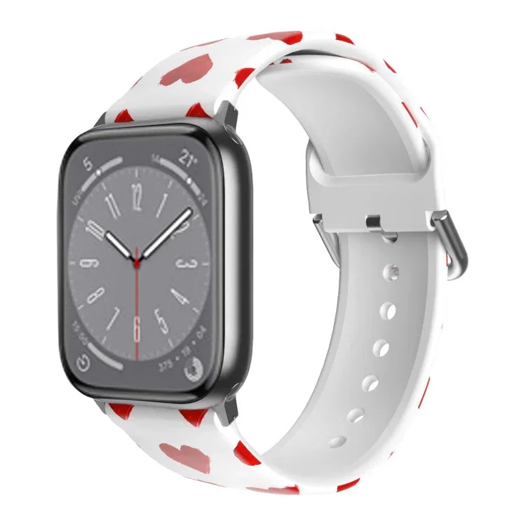 สายรัดนาฬิกา TPU ระบายอากาศได้ สำหรับ Apple Watch, Series 8&7 41 มม. / SE 2&6&SE&5&4 40 มม. / 3&2&1 38 มม.