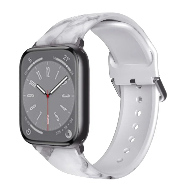 สายรัดนาฬิกา TPU ระบายอากาศได้ สำหรับ Apple Watch, Series 8&7 41 มม. / SE 2&6&SE&5&4 40 มม. / 3&2&1 38 มม.