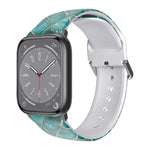 สายรัดนาฬิกา TPU ระบายอากาศได้ สำหรับ Apple Watch, Series 8&7 41 มม. / SE 2&6&SE&5&4 40 มม. / 3&2&1 38 มม.