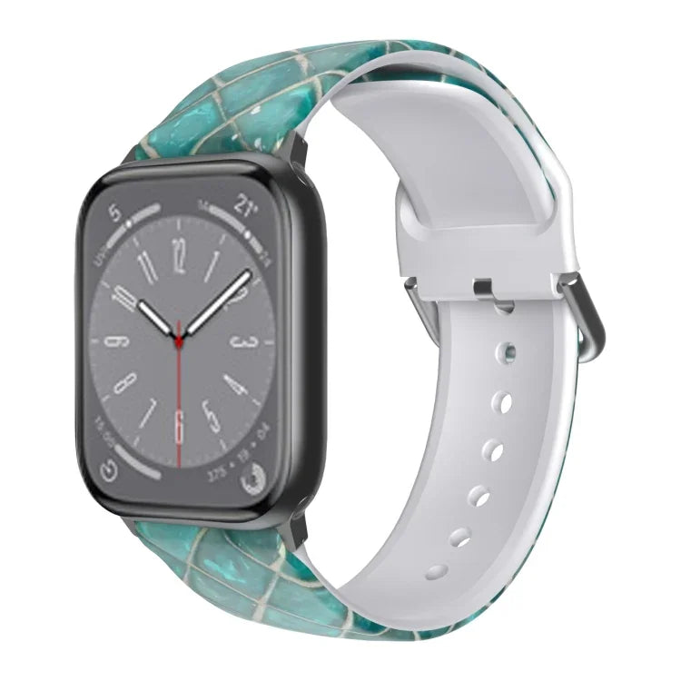 สายรัดนาฬิกา TPU ระบายอากาศได้ สำหรับ Apple Watch, Series 8&7 41 มม. / SE 2&6&SE&5&4 40 มม. / 3&2&1 38 มม.