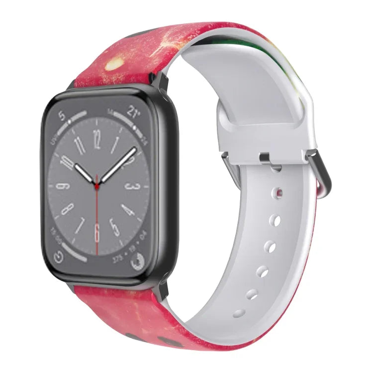 สายรัดนาฬิกา TPU ระบายอากาศได้ สำหรับ Apple Watch, Series 8&7 41 มม. / SE 2&6&SE&5&4 40 มม. / 3&2&1 38 มม.
